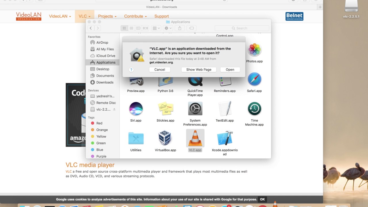 vlc mac os x change thumbnail picture for a video